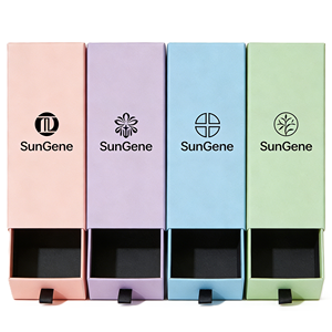 Boîtes d'emballage pour bijoux en papier kraft personnalisées en gros pour bagues, colliers, emballages cadeaux - Product Image 2