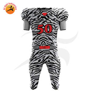 Custom American Football Uniforms Sublimation American Football Jerseys Custom College Football Jersey Youth <b>Kids</b> - Product Image 5