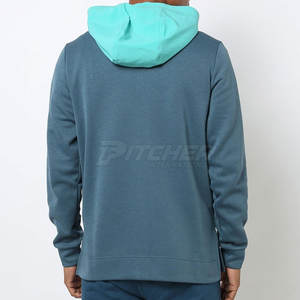 Sudaderas con capucha de forro polar cálido para hombre con cremallera frontal, bolsillos tipo canguro y estilo casual de invierno - Product Image 4