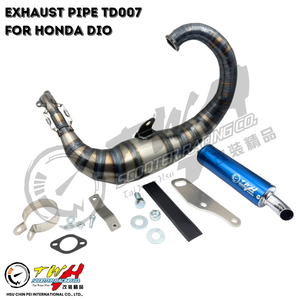 Pot d'échappement de moto TWH DIO TD007 Racing Over the Tire pour Honda - Product Image 2