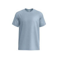 T-shirts personnalisés en tricot respirant et écologique, 50% polyester, 25% coton, 25% rayonne, coupe classique, unisexe, pour la gym, pour hommes, Tri Blend