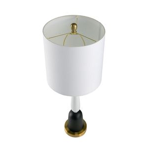 Lámpara de mesa de metal de 11x11x30.2 pulgadas - Product Image 4