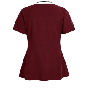 2026 Top Trendy men's Burgundy <b>Hospital</b> <b>Scrub</b> Pants Cotton Polyester Woven Drawstring Waist Uniform Pants - Product Image 6