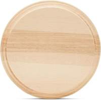 Ensemble de sous-verres en bois pour maison de bord de lac, tapis réutilisables ronds, design classique, épaisseur 6 mm
