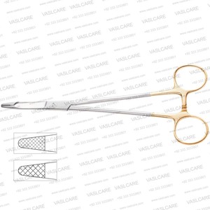 Portaagujas y Tijeras Olsen Hegar Onyx Combo de Carburo de Tungsteno 4000 2500, Mandíbula 4-0 3-0, Portaagujas para Corte de Suturas de Vaslcare - Product Image 2