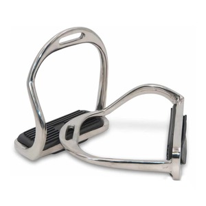 Estribos de Acero Inoxidable con Plataforma Ancha para Distribución de Presión, Control Focalizado en la Monta Estable - Product Image 6