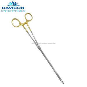 Ciseaux manuels de haute qualité en acier inoxydable pour chirurgie thoracique VATS Metzenbaum |   Poignée dorée |   Ciseaux chirurgicaux autoclavables - Product Image 2