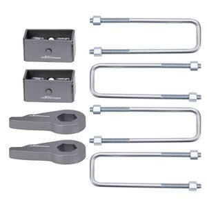 Kit di Sollevamento Anteriore 3'' e Posteriore 1'' per Chevy Silverado GMC Sierra 1500 4WD 1999-2006, Sospensioni per Camion - Product Image 5
