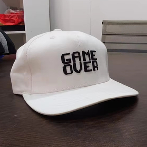 Casquettes de baseball classiques personnalisables de haute qualité, à 5 panneaux, 100% coton, avec broderie sportive, pour les fêtes - Product Image 5