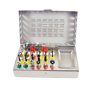 Universal Basic Dental Implant Kit Surgical <b>Drill</b> Set Stainless Steel Implantology Instruments Kit 25PCS CE Certified - Product Image 1