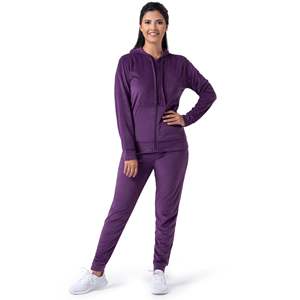 Survêtements de jogging sur mesure de style vintage de haute qualité pour femmes, avec col boutonné et coupe oversize – Le meilleur choix du fabricant - Product Image 2