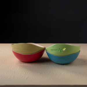 2025 tailles personnalisées ensemble de bols en bois jetables écologiques ustensiles de cuisine OEM vintage durables pour usage domestique fêtes en gros - Product Image 4