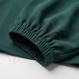 Abaya Musulmana Ligera y Modesta para Mujer, con Diseño Sencillo y Moderno, Puños Personalizados - Product Image 5