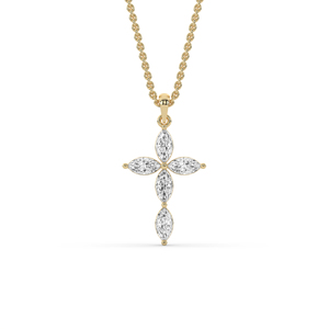 Women's Lab Grown Diamond IGI Certified <b>Pendant</b> 1.00CT Oval Brilliant Cut 14K <b>Solid</b> <b>Gold</b> Lightweight Daily Wear Luxury Jewelry - Product Image 3