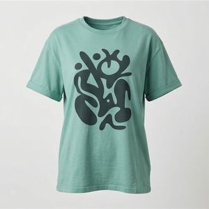 Nueva Llegada, Camisa de Oficina para Mujer, Primavera Otoño, Moda, Estampado Moderno, Vestido Informal para Dama, 240 g/m², 100% Algodón Satinado con Lentejuelas - Product Image 1