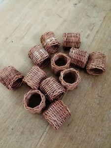 Basic Round <b>Rattan</b> Napkin Ring Suitable For <b>Dining</b> <b>Table</b> Decor Home Use And Rustic Natural <b>Table</b> Styling Accessory From India - Product Image 5