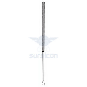 เครื่องมือผ่าตัดหูแบบ Billeau Curette ขนาด 16.5 ซม. / 6-1/2 นิ้ว ปลายขนาด 3.75 มม. ทำจากสแตนเลสสตีล สำหรับการตรวจหูระดับมืออาชีพ - Product Image 4