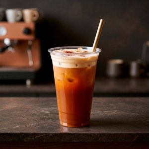 QUANG QUAN Disposable PP Single Wall Round <b>Plastic</b> <b>Cups</b> 12/16/24oz Transparent 95mm Beverage <b>Cups</b> For Hot/Cold Coffee Milk Tea - Product Image 1