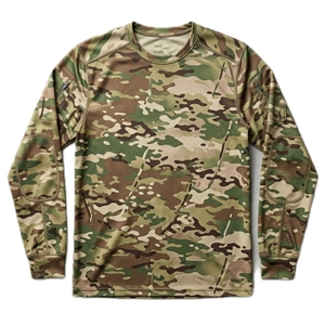 เสื้อยืดแขนยาวลายพรางสำหรับผู้ชาย ขายส่ง เสื้อยืดแขนยาวลายพรางสำหรับการล่าสัตว์ แห้งเร็ว เหมาะสำหรับกิจกรรมกลางแจ้งในฤดูร้อน - Product Image 5