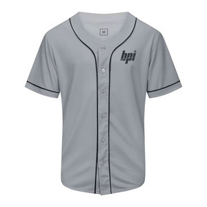 Maillot de baseball uni en gros pour l'entraînement – Vêtements de sport unisexes en gros - Product Image 1