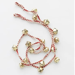 Guirnalda de campana de Metal para decoración del hogar, cadena de campana de Navidad hecha a mano, guirnalda decorativa, fiesta de boda, eventos, guirnalda festiva elegante - Product Image 2