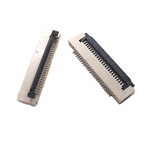 Zfpc SMT RA แผ่นดีบุกอัลลอยด์มุมขวา0.6W 4 ~ 60PIN 1.5H ขั้วต่อแบบแบน ffc/fpc - Product Image 1