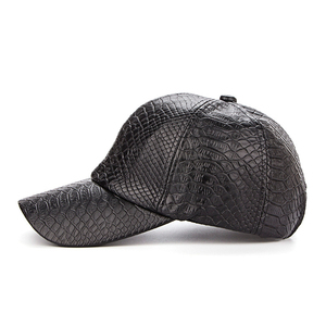 Casquette de baseball unisexe de haute qualité avec logo brodé, dos en maille et en cuir, style trucker, design de créateur - Product Image 2