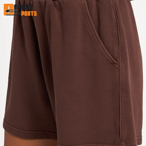 Shorts Deportivos de Felpa 100% Algodón Transpirable con Logotipo Personalizado al por Mayor, Shorts de Gimnasio para Mujer, Shorts para Niñas, Tallas Grandes - Product Image 3