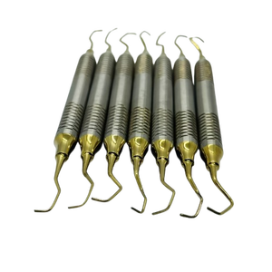 Elevadores de Hueso Dentales de Plata con Empuñadura Moleteada Clase I para Levantamiento de Seno, Herramientas para Implantes Dentales, Aumento de Seno, Aprobado por ISO - Product Image 3