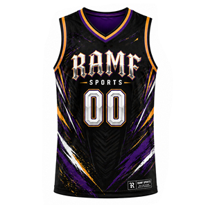 Camiseta Deportiva Profesional Barata al por Mayor con Diseño Personalizado, Jersey de Baloncesto Transpirable Sublimado - Product Image 5