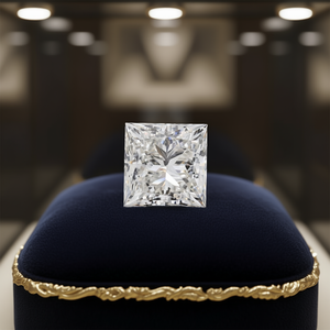 Diamant de laboratoire certifié IGI 10,09 carats, taille princesse, clarté VS2, diamants en vrac - Product Image 3