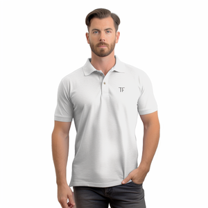 Camisa de Manga Corta para Hombre, Corte Ajustado, con Logotipo Personalizado, Botones, 100% Algodón Jersey de Alta Calidad, Secado Rápido, Transpirable, Bordada - Product Image 4