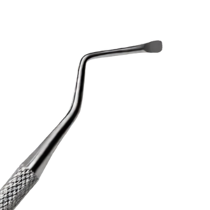 เครื่องมือขูดกระดูกลูคัส # เครื่องมือผ่าตัดทางทันตกรรมแบบใช้มือ 87 ชิ้น ปลายช้อนเรียบขนาด 3.8 มม. สำหรับขูดกระดูก ได้รับมาตรฐาน CE - Product Image 3