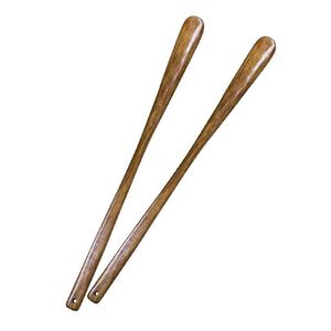 Chausse-pied en bois de qualité supérieure à long manche, confortable, pour la maison, l'hôtel, la salle de dressing et l'usage quotidien - Product Image 5