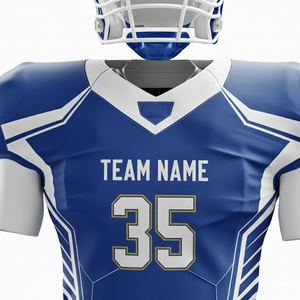 Uniforme personnalisé d'équipe de football américain nationale |   Ensemble de maillot et pantalon de style actuel |   Service OEM, logo personnalisé, couleur personnalisée, vente en gros - Product Image 4