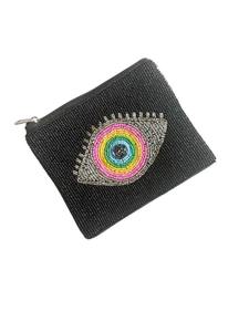 Latest design Best quality Embroidery <b>seed</b> beads handmade coin purse pouch luxury pouch trendy handmade pouch artisan embroidery - Product Image 5