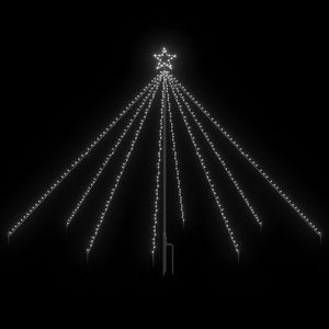 Lumière d'arbre LED blanc froid de 8 pieds de hauteur, lumières de Noël, catégorie de produits - Product Image 2