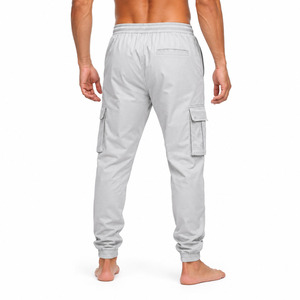 Multi Pocket Workwear <b>Trouser</b> Design With Side Pockets Soft Breathable Fabric Relaxed Fit and Everyday Streetwear <b>Cargo</b> <b>Trousers</b> - Product Image 4
