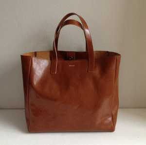 Casual Style Leather <b>Tote</b> Bag For Women's Accessories Lightweight Eco Friendly Real Cow Buffalo Leather Handbags And Purse - Product Image 2
