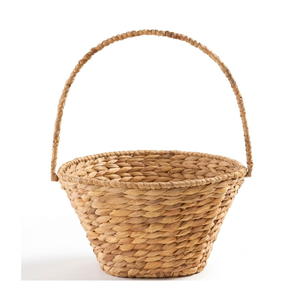 Handwoven Medium Water Hyacinth <b>Baskets</b> for <b>Gift</b> Packing Farmhouse <b>Basket</b> for <b>Easter</b> Christmas Halloween from Vietnam - Product Image 3