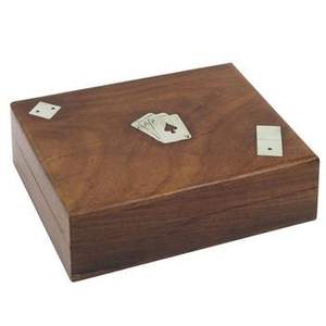 Caja de Madera Decorativa para Cartas de Juego, Elegante Solución de Almacenamiento para Cartas Coleccionables - Product Image 5