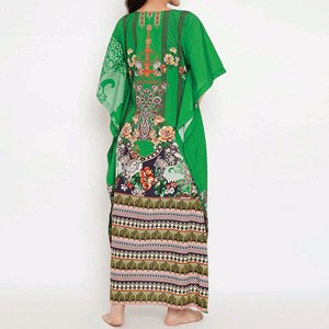 Elegante Vestido Kaftan para Mujer, Estilo Árabe de Lujo, Vestido Largo Modesto para Fiestas y Uso Casual - Product Image 3