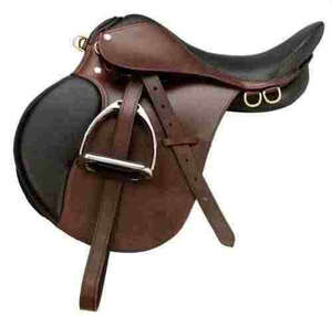 Ensemble de selle d'équitation australienne personnalisable de qualité supérieure, confortable et très tendance, pour saut d'obstacles anglais, avec matériaux sur mesure - Product Image 1