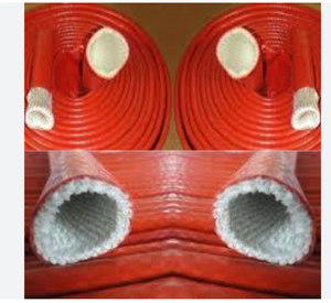 Professional Factory Direct Sale Heat Resistant <b>Silicone</b> <b>Rubber</b> Coated Fiberglass Fire Sleeve - Product Image 1