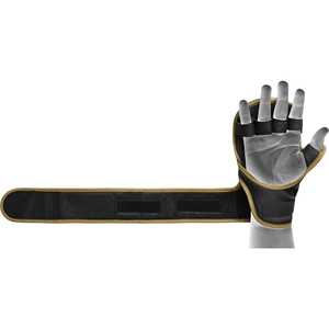 Guantes de Sparring MMA de Cuero PU Híbrido para Entrenamiento de Grappling 6oz 7oz 8oz con Soporte de Muñeca de Gancho y Bucle, Personalizados con Marca y Grabado Láser - Product Image 4