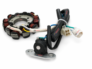 Ensemble de bobine de stator à 12 pôles Yamaha YBR 110cc de qualité supérieure pour moto – Pièce de rechange électrique en gros - Product Image 4