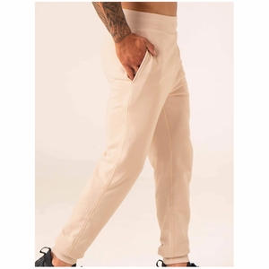 Stonefield Men's Midweight Mid Waist Wide Leg <b>Trousers</b> 100% Cotton Canvas <b>Waterproof</b> Breathable Drawstring Closure Summer - Product Image 1