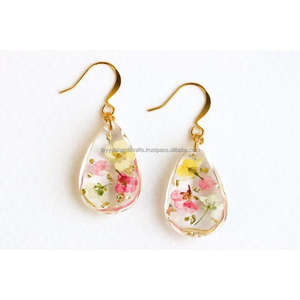 Pendientes de Resina Modernos para Mujer, Joyería de Moda de Buena Calidad de la India - Product Image 1