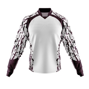 Maillot de paintball pour homme, manches longues tactiques, personnalisé, avec rembourrage frontal, impression sublimée, maille respirante, construction à manches larges. - Product Image 3