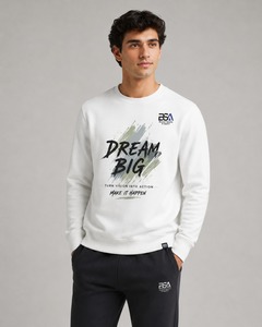 Sudadera de cuello redondo de forro polar transpirable de secado rápido, lisa y teñida, personalizada para invierno, con estampado de moda para hombre - Precio de ropa de invierno - Product Image 4